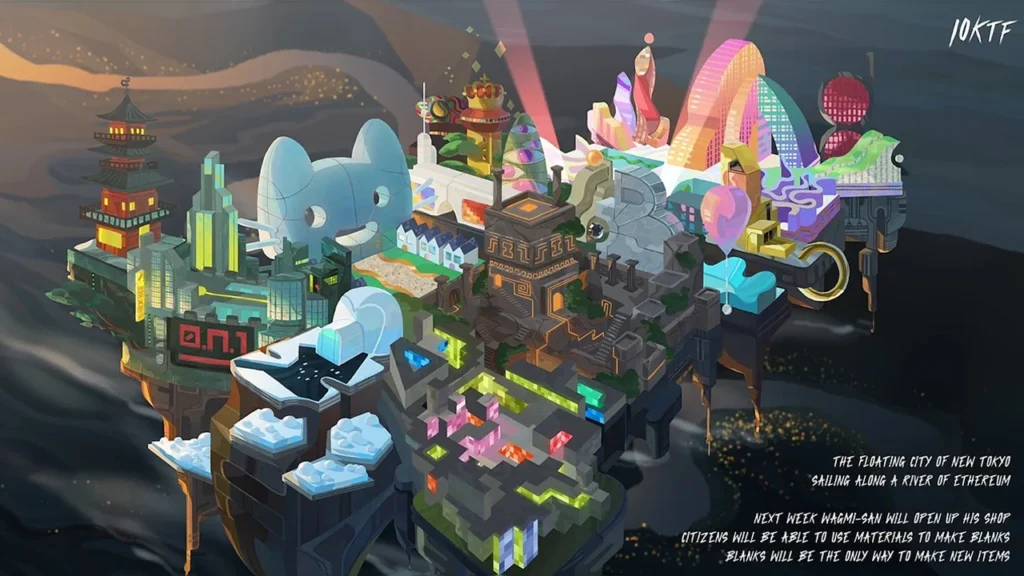 O que é 10ktf? Nosso guia para o projeto Wagmi-San NFT