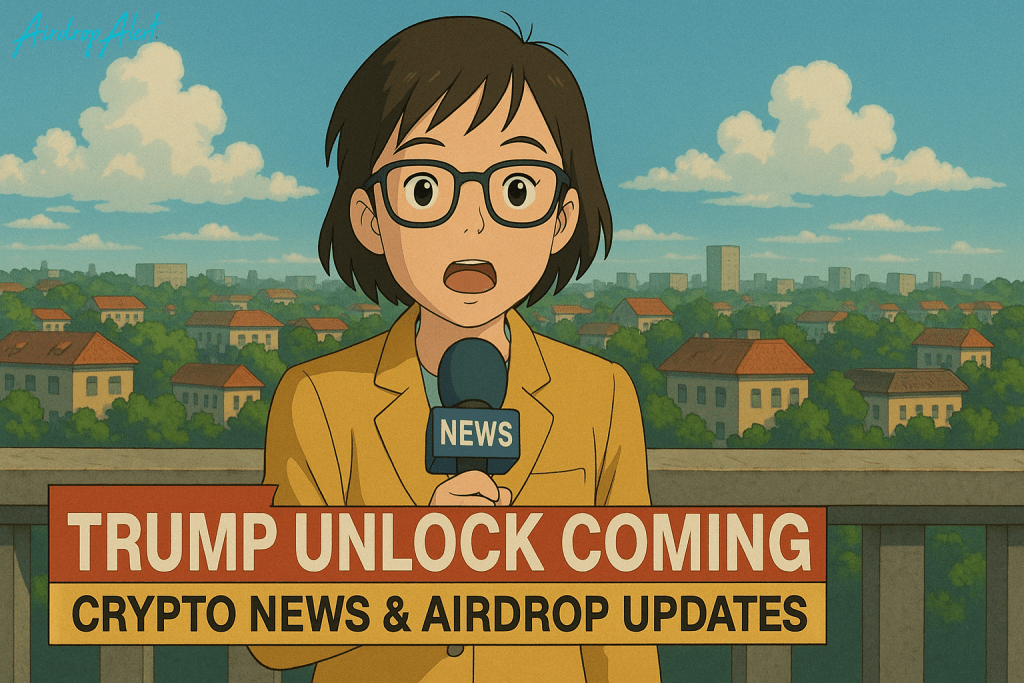 Crypto News and Airdrop Atualizações: Major Trump desbloqueando