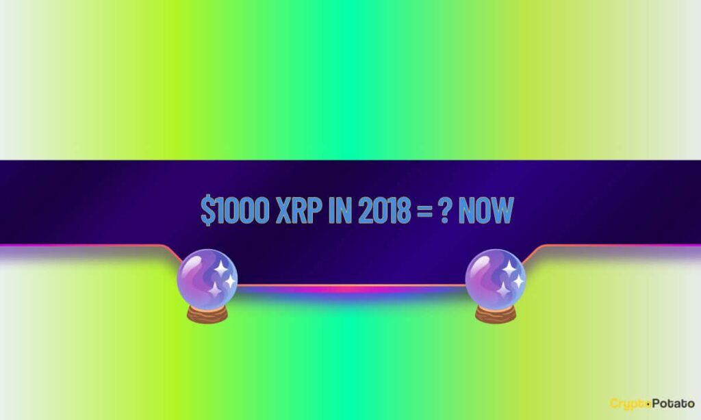 Quanto US $ 1.000 investidos no XRP em 2018 valem hoje?