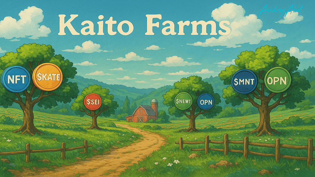 Kaito Farms: seu guia final para futuros Airdrops e Alpha Hidden