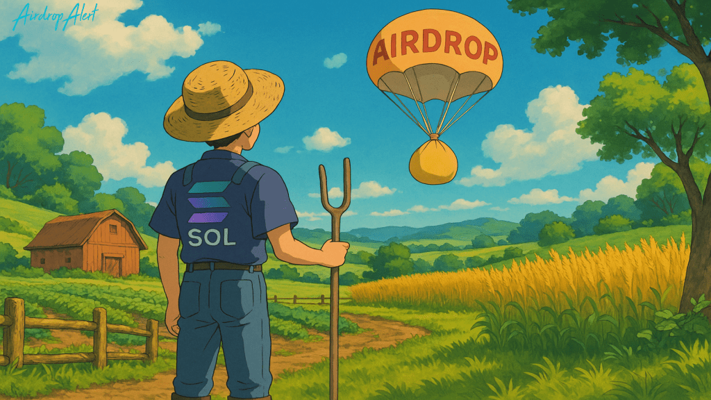 Top Solana Airdrops para cultivar antes do final do verão