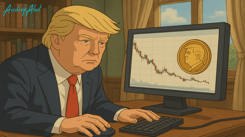 Trump Coin Preço: Trendline Broken – O que vem a seguir para a moeda de meme?