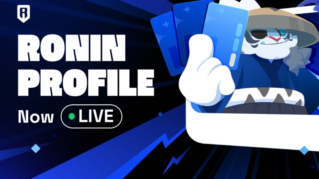 Sky Mavis lança perfis Ronin, seu sistema de reputação