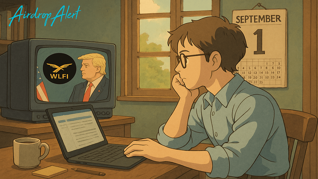 WLFI Token – a contagem regressiva até 1º de setembro