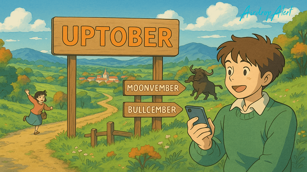 Uptober: Como uma palavra boba se tornou uma temporada de crypto séria