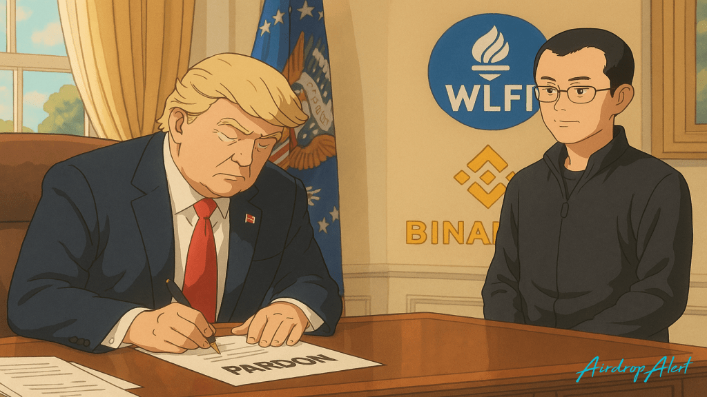 CZ Pardon: o movimento criptográfico de Trump