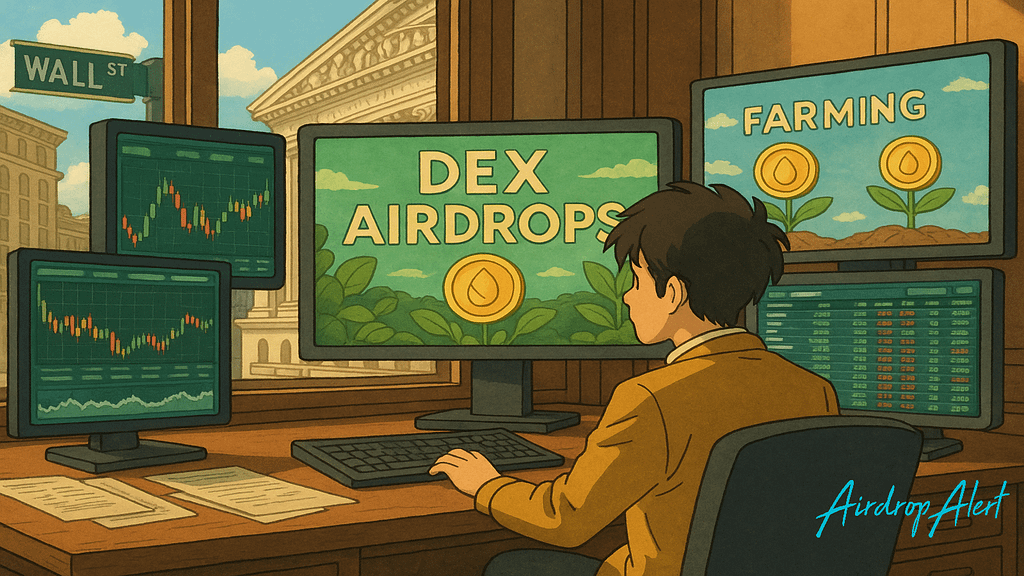Os melhores AirDrops dex que você não quer perder em 2025
