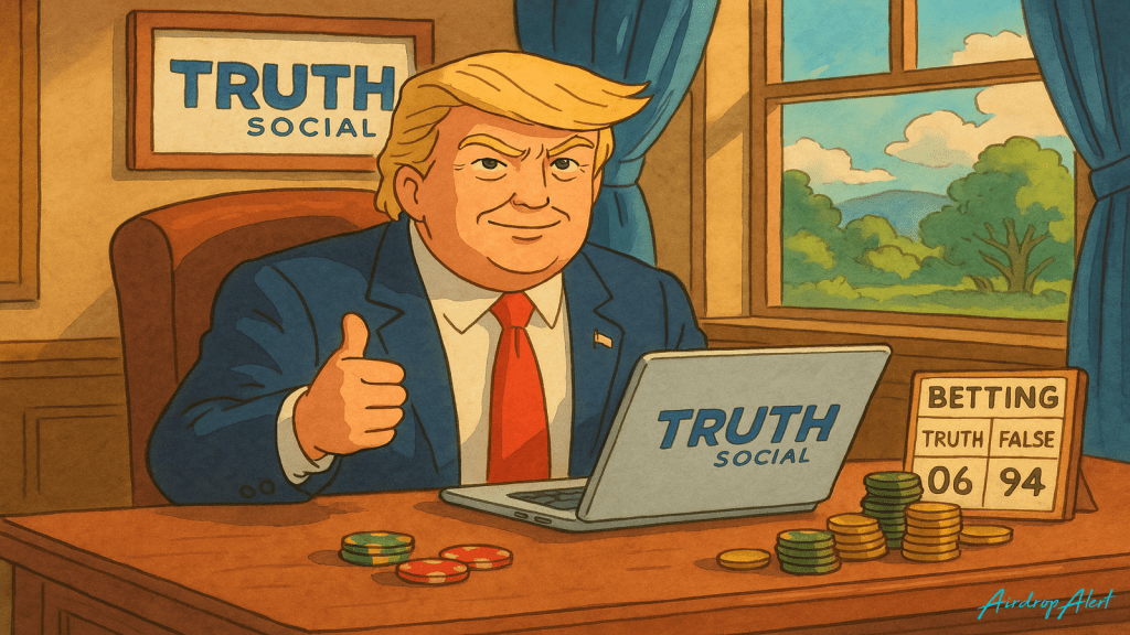 Trump Media faz parceria com Crypto.com para lançar ‘Truth Predict’ – mercado de previsão de mídia social