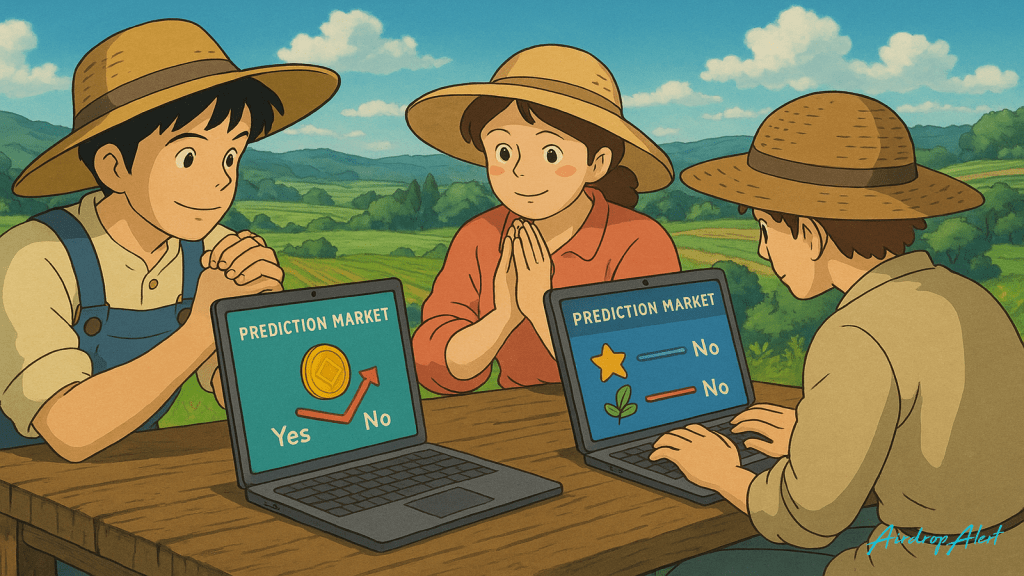 A corrida agrícola pelos lançamentos aéreos do mercado de previsão